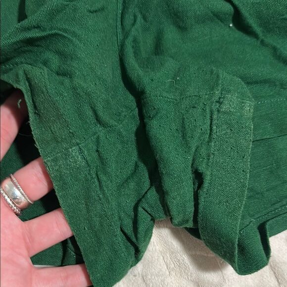 Green Drawstring Shorts - Picture 2 of 5